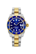 Mod Submariner Two-Tone Gold Blue