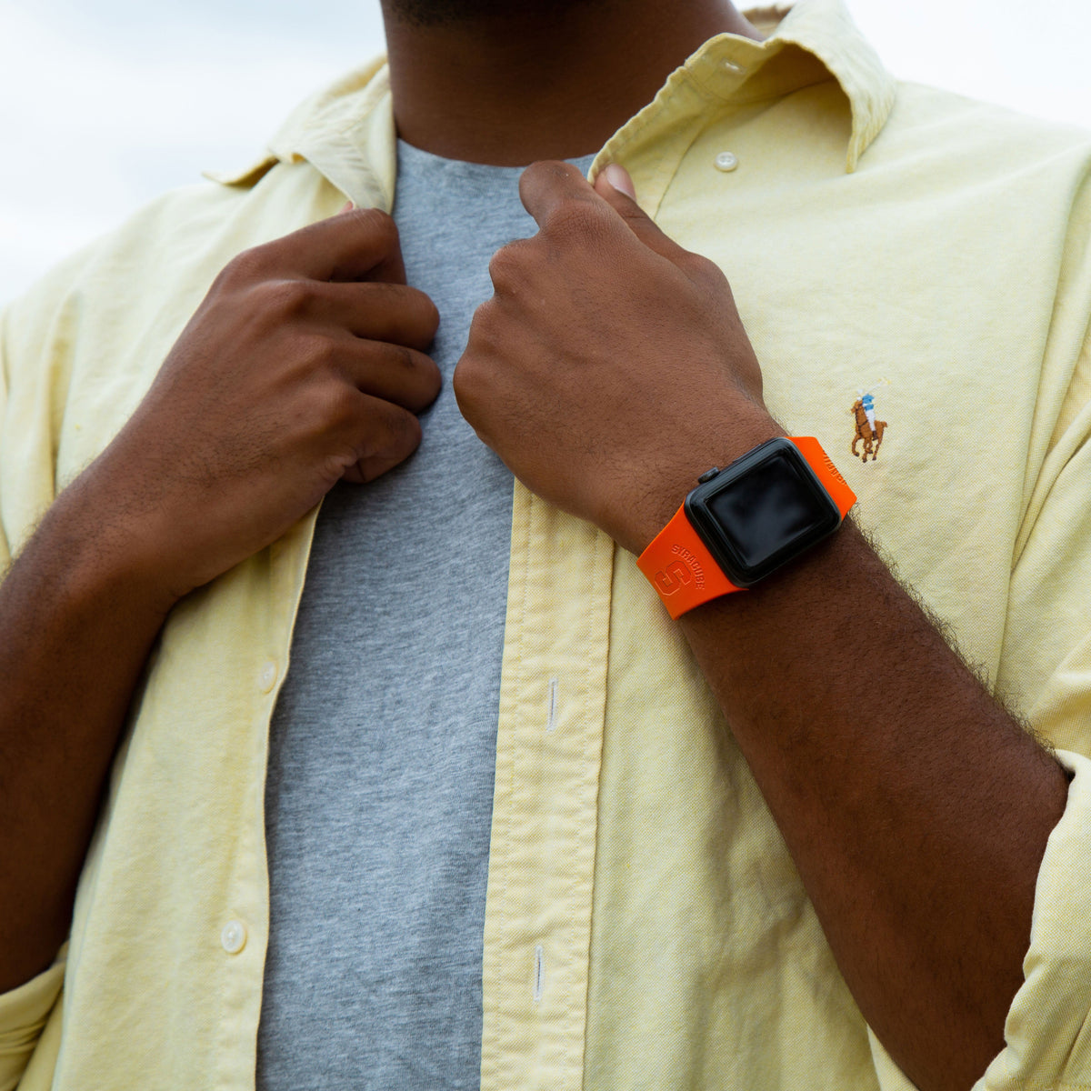 Syracuse Orange Engraved Apple Watch Band