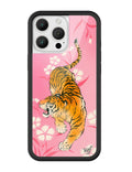 Tiger Blossom iPhone Case - Arleathercraft iPhone 16 Pro Max