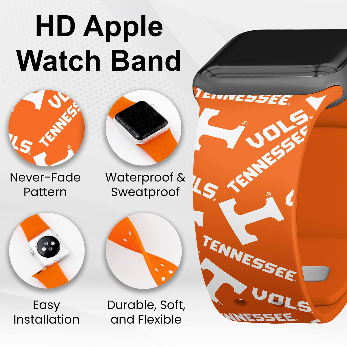 Tennessee Volunteers HD Apple Watch Band