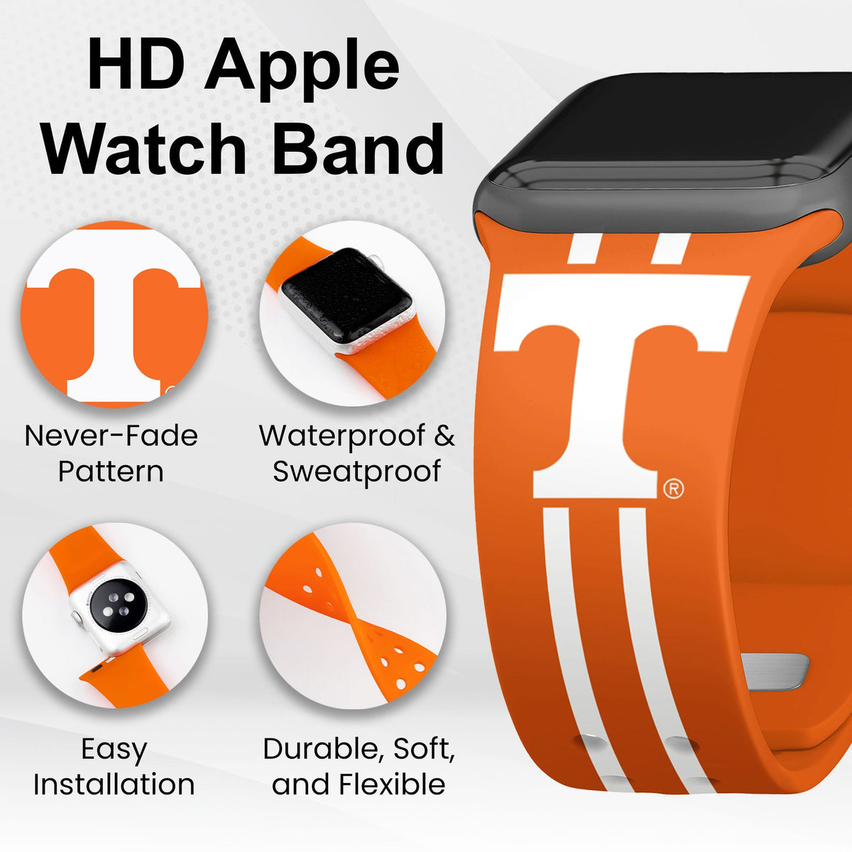 Tennessee Volunteers HD Apple Watch Band