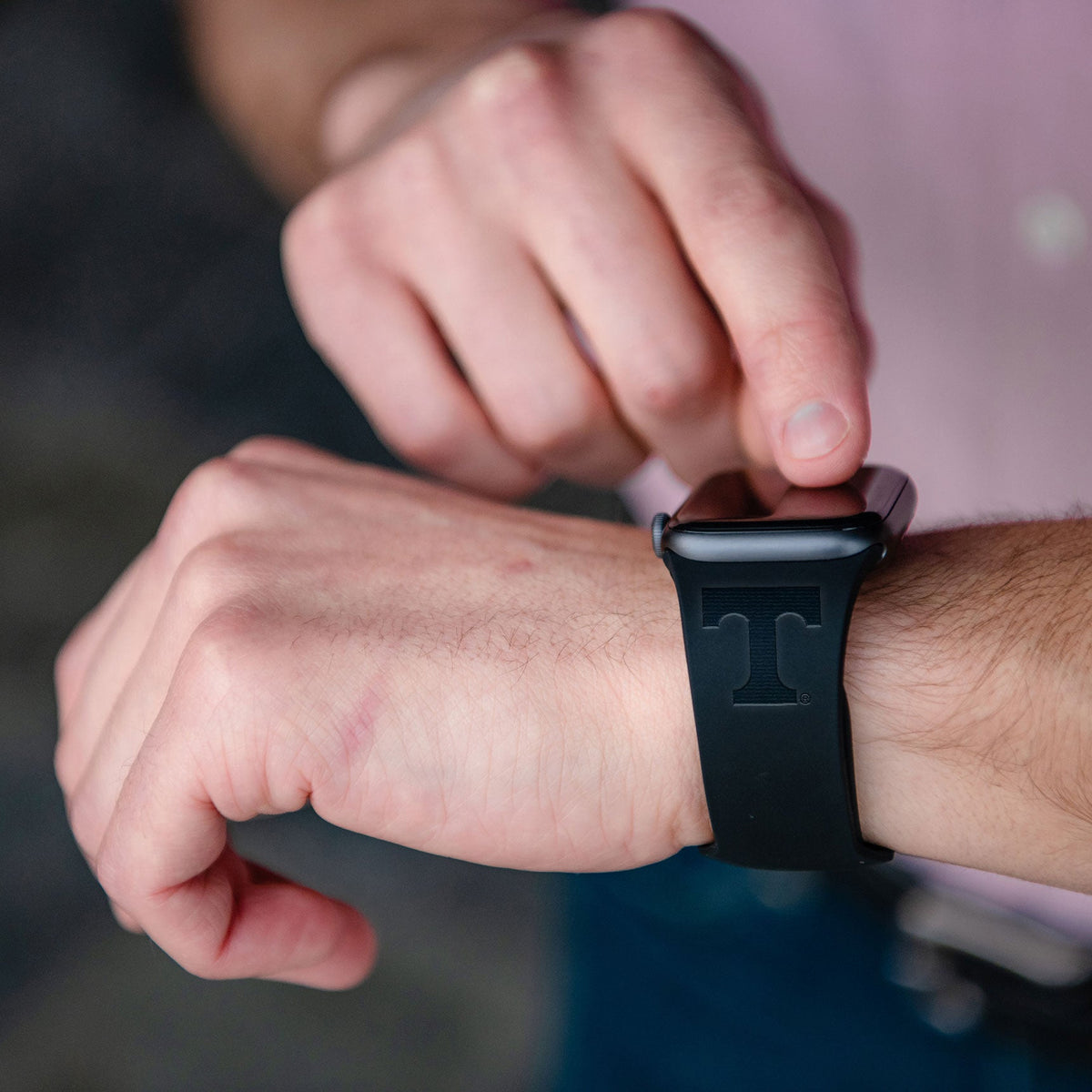 Tennessee Volunteers Engraved Apple Watch Band