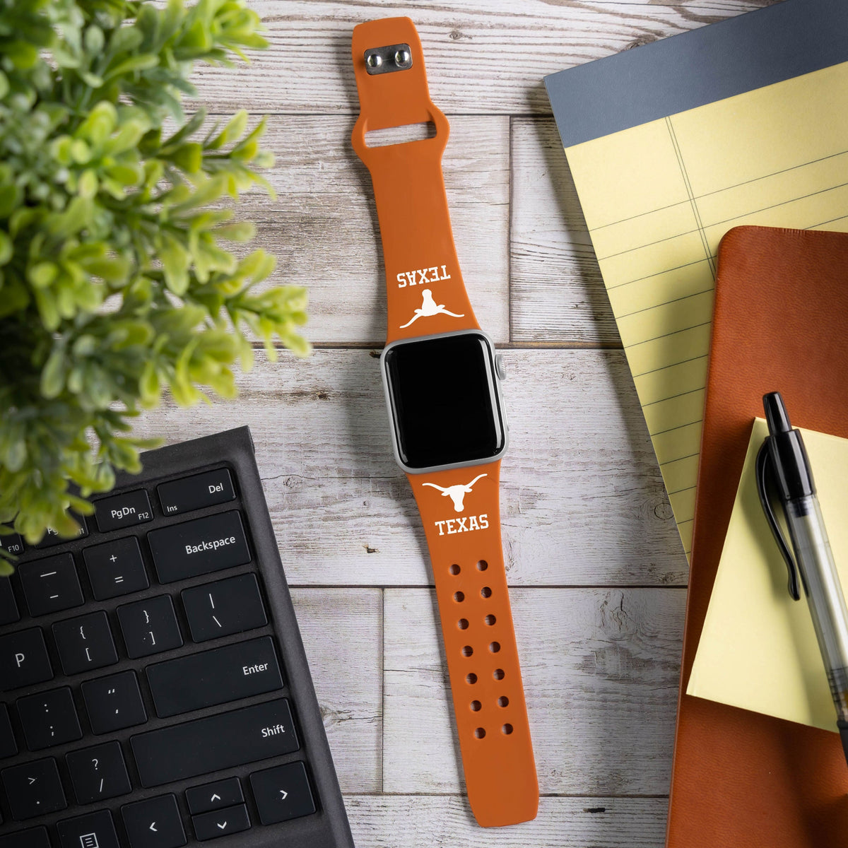 Texas Longhorns HD Apple Watch Band