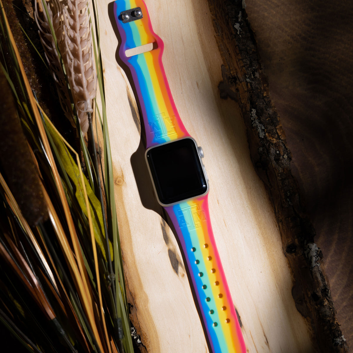Texas A&M Aggies Engraved Apple Watch Band
