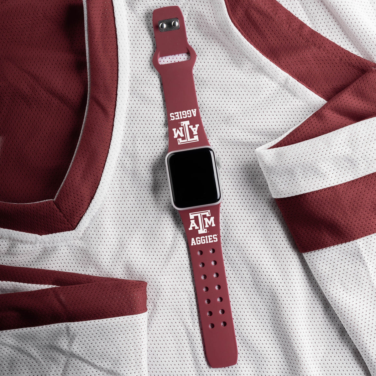 Texas A&M Aggies HD Apple Watch Band