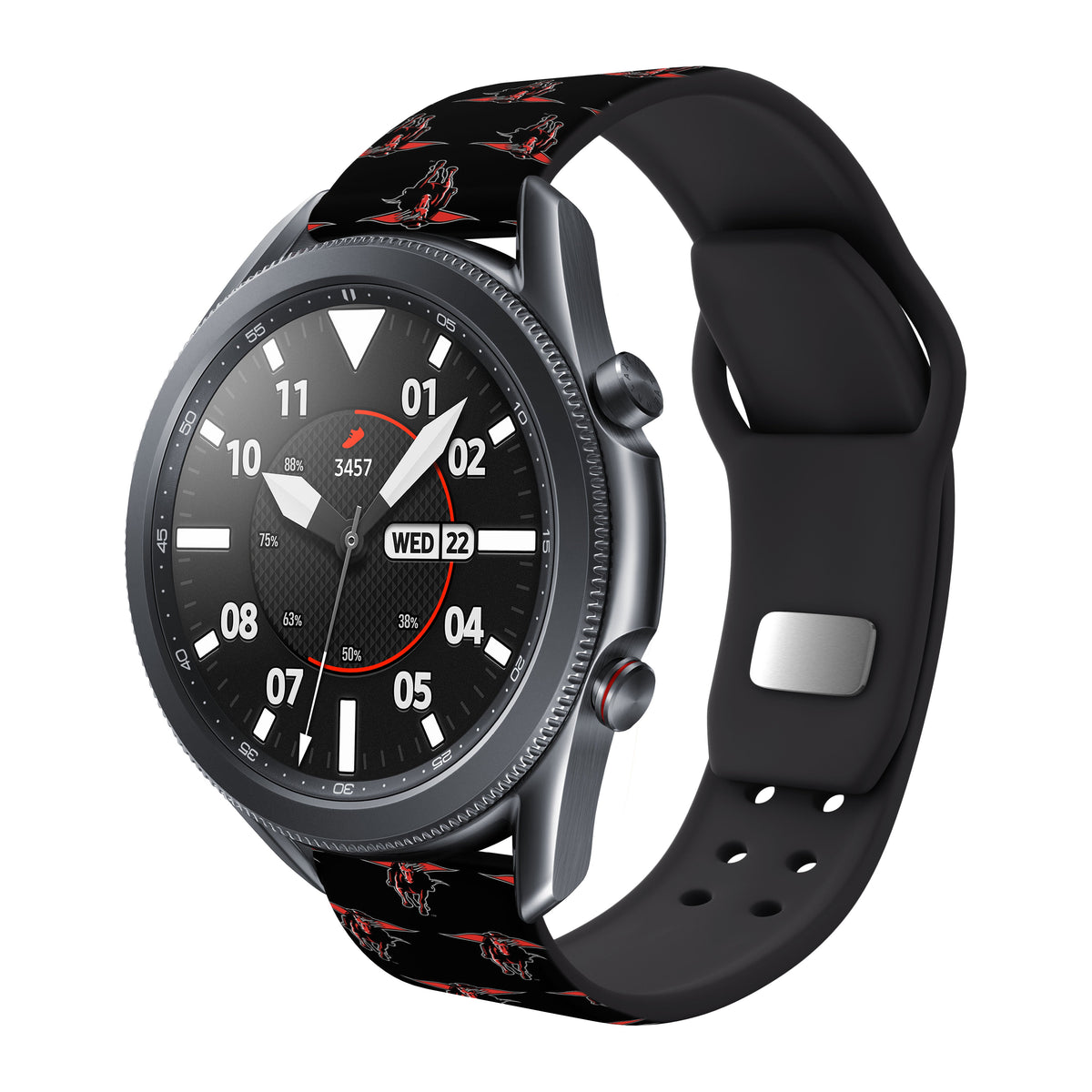 Texas Tech Red Raiders HD Watchband for Samsung, Garmin, Fossil, and More for Samsung, Garmin, Fossil, and More
