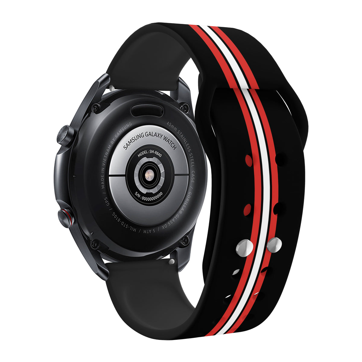 Texas Tech Red Raiders HD Watchband for Samsung, Garmin, Fossil, and More for Samsung, Garmin, Fossil, and More