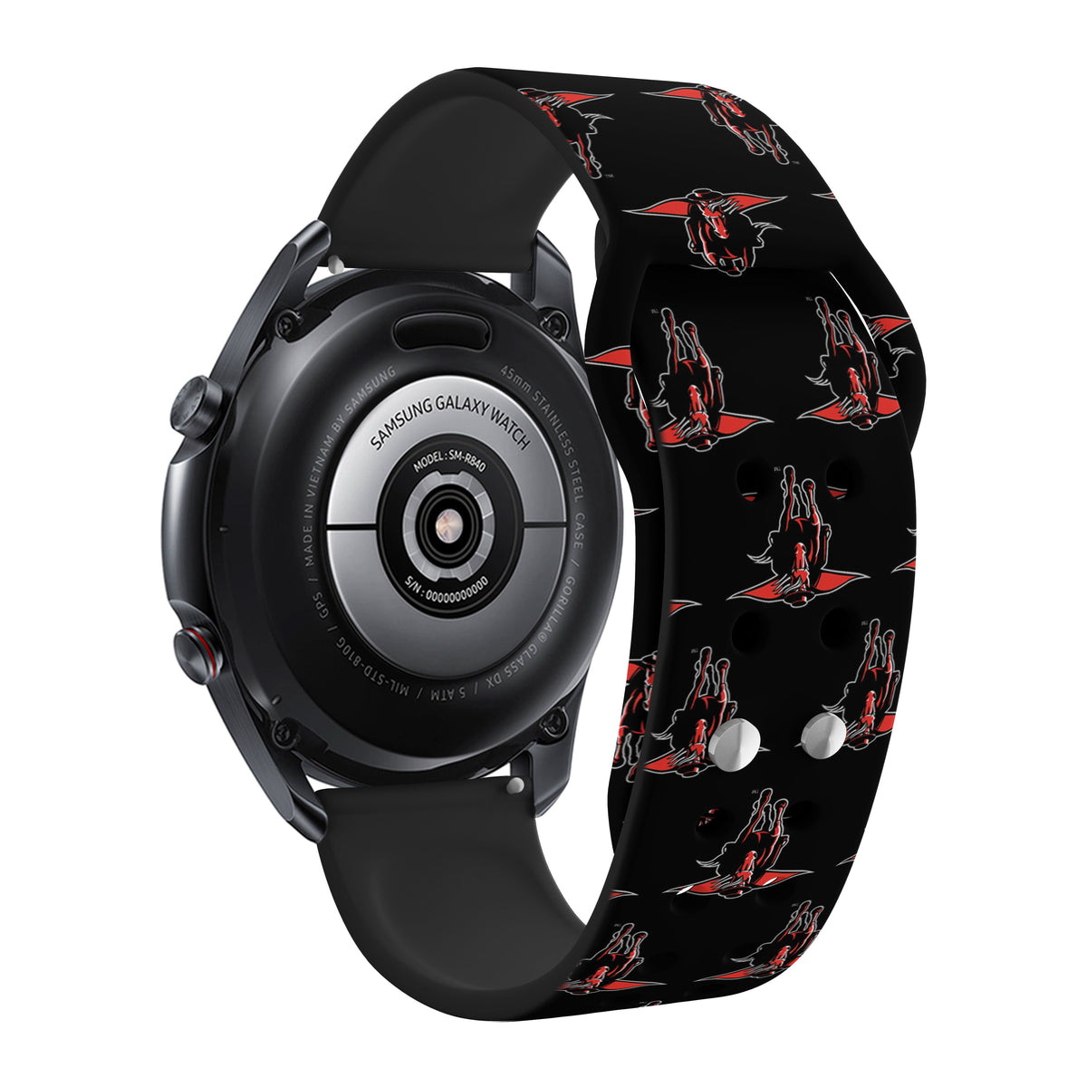 Texas Tech Red Raiders HD Watchband for Samsung, Garmin, Fossil, and More for Samsung, Garmin, Fossil, and More