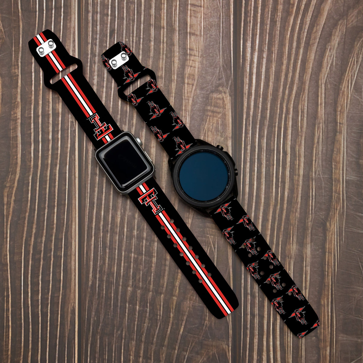 Texas Tech Red Raiders HD Watchband for Samsung, Garmin, Fossil, and More for Samsung, Garmin, Fossil, and More