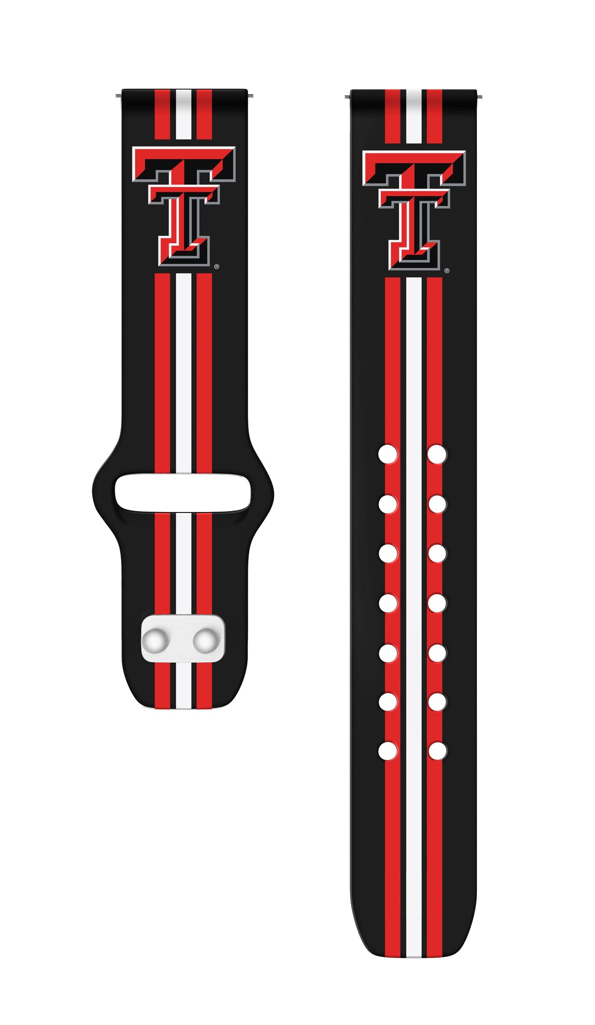 Texas Tech Red Raiders HD Watchband for Samsung, Garmin, Fossil, and More for Samsung, Garmin, Fossil, and More