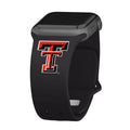 Texas Tech Red Raiders Apple Watch Band - Arleathercraft 38/40/41mm(42mm Series 10)