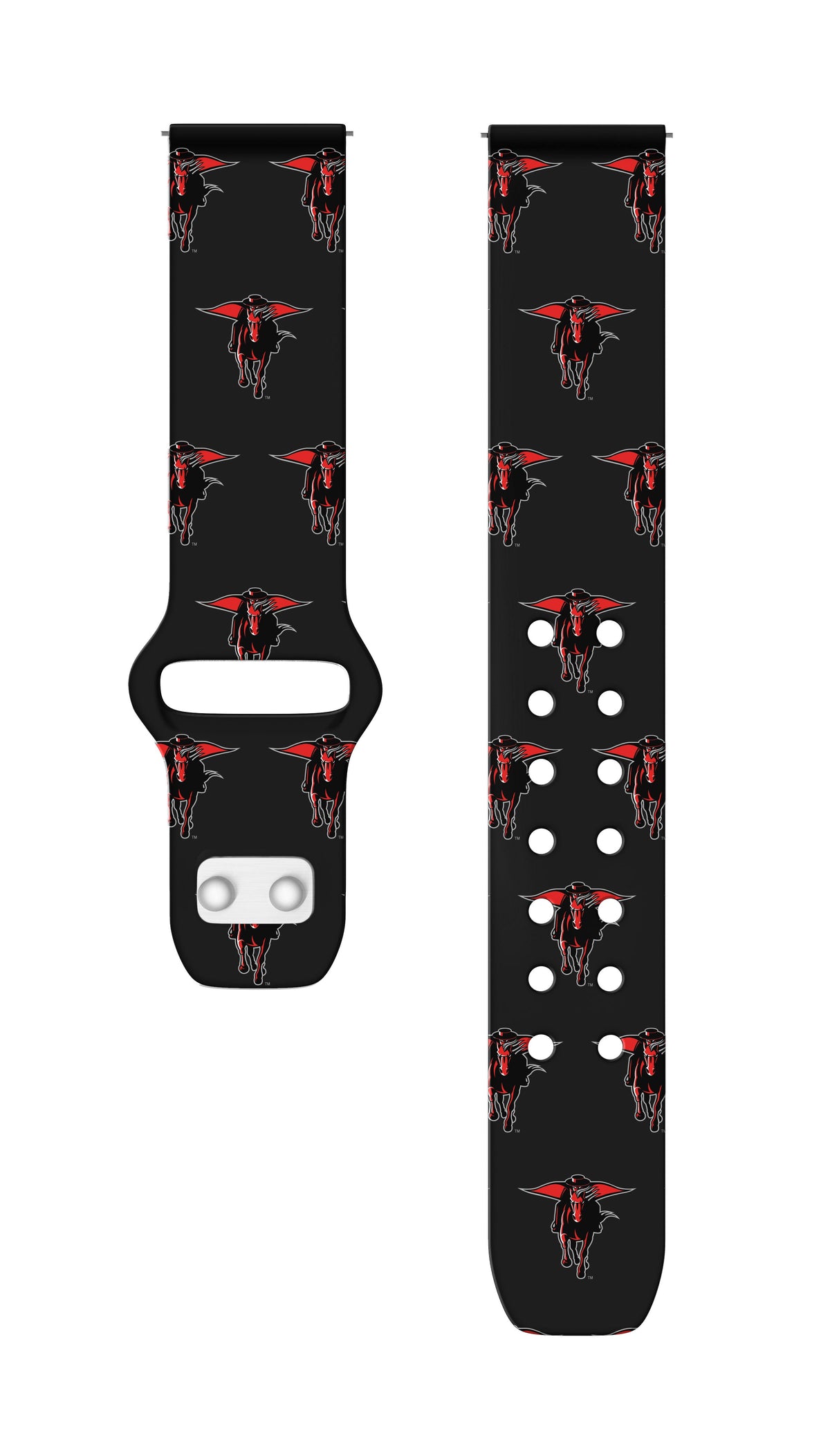 Texas Tech Red Raiders HD Watchband for Samsung, Garmin, Fossil, and More for Samsung, Garmin, Fossil, and More