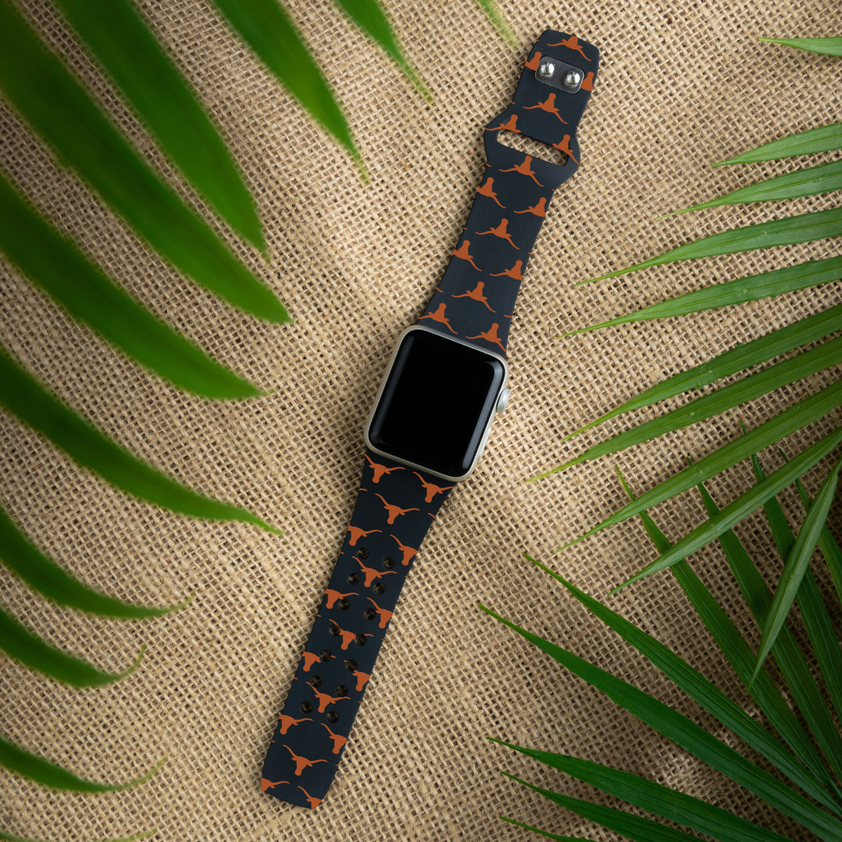 Texas Longhorns HD Apple Watch Band