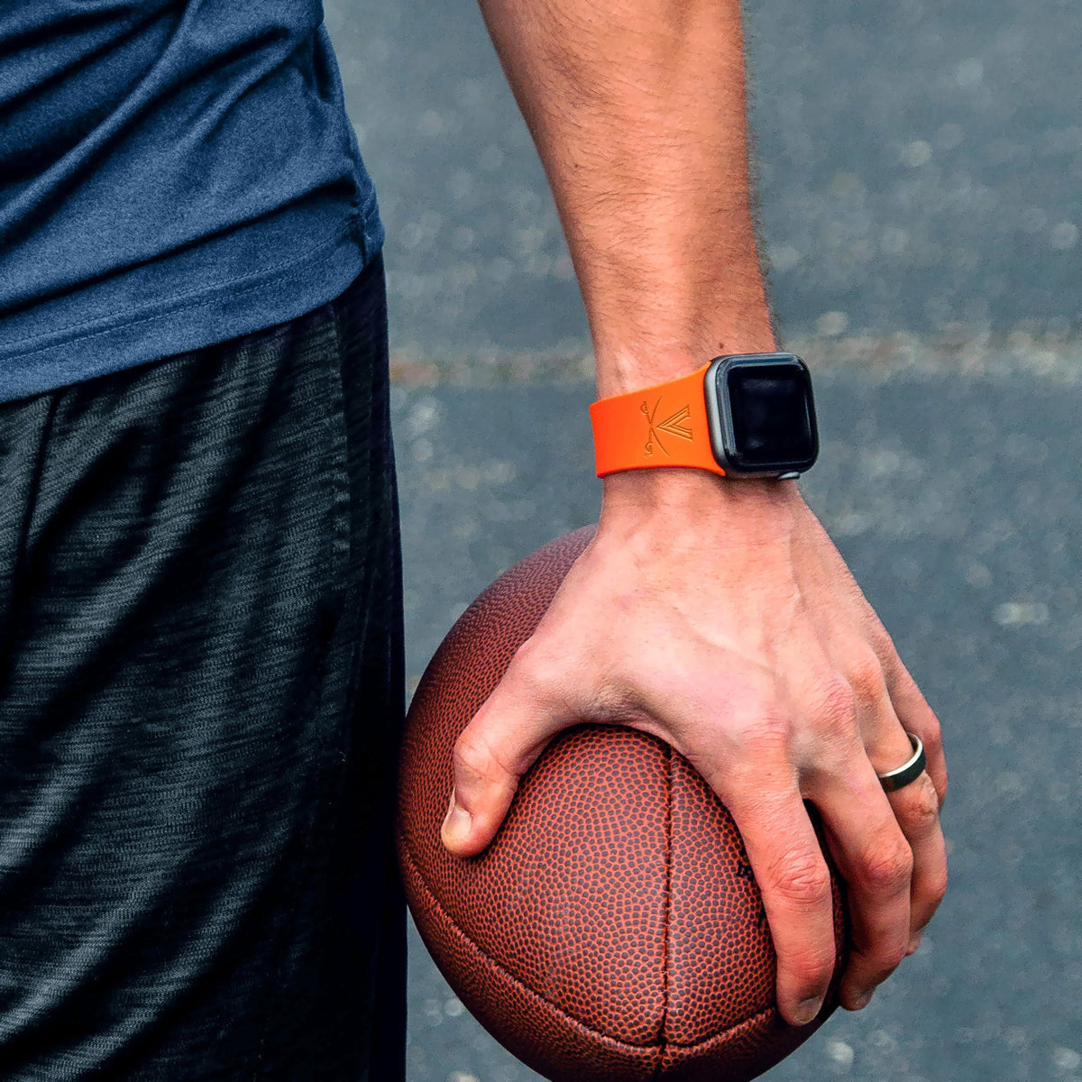 Virginia Cavaliers Engraved Apple Watch Band