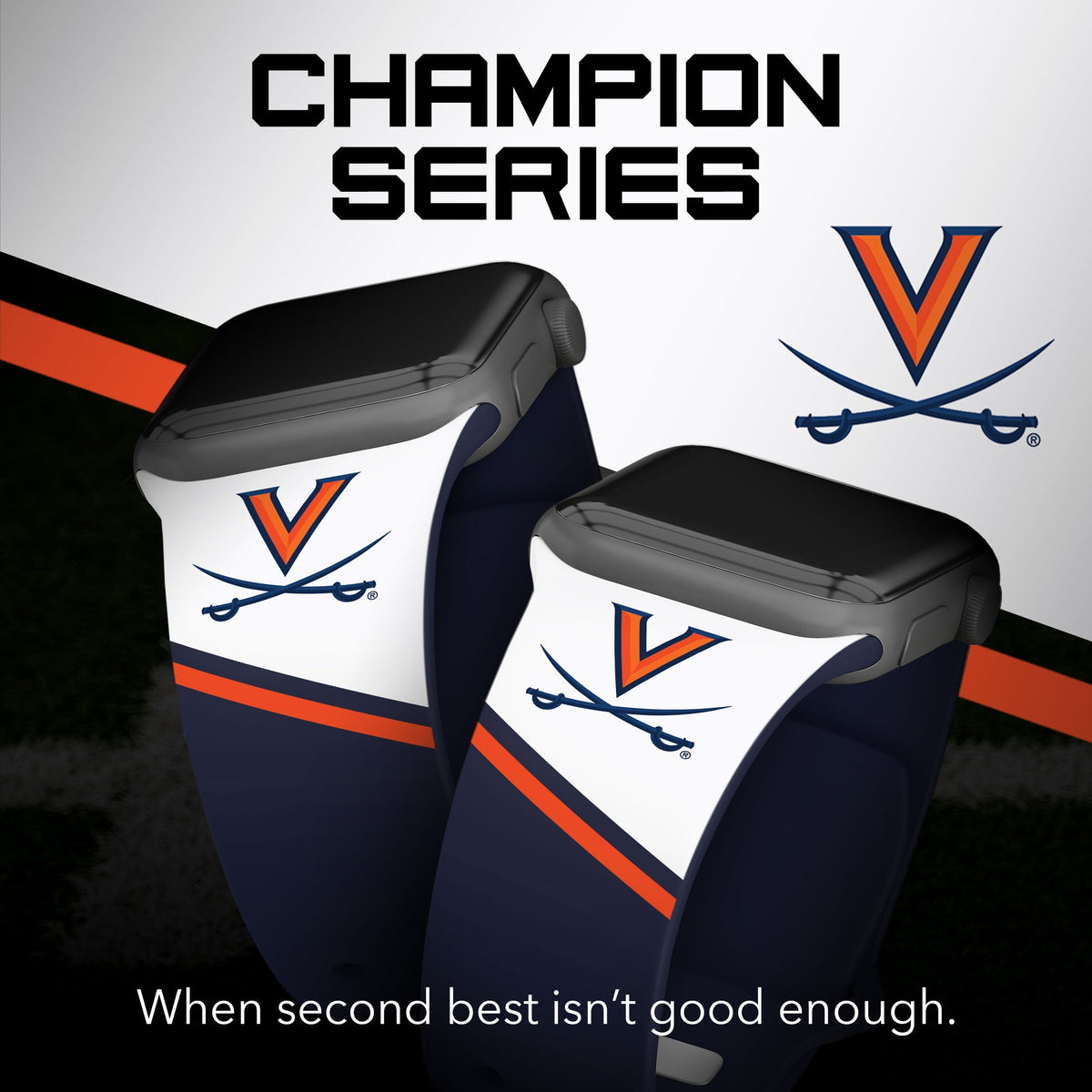 Virginia Cavaliers HD Apple Watch Band