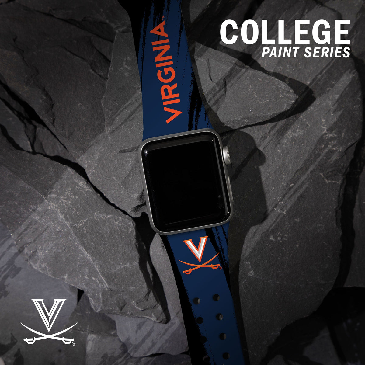Virginia Cavaliers HD Apple Watch Band
