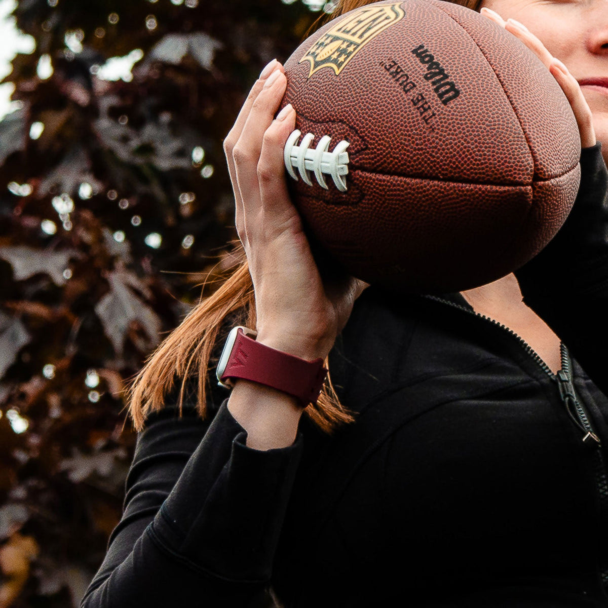 Virginia Tech Hokies Engraved Apple Watch Band