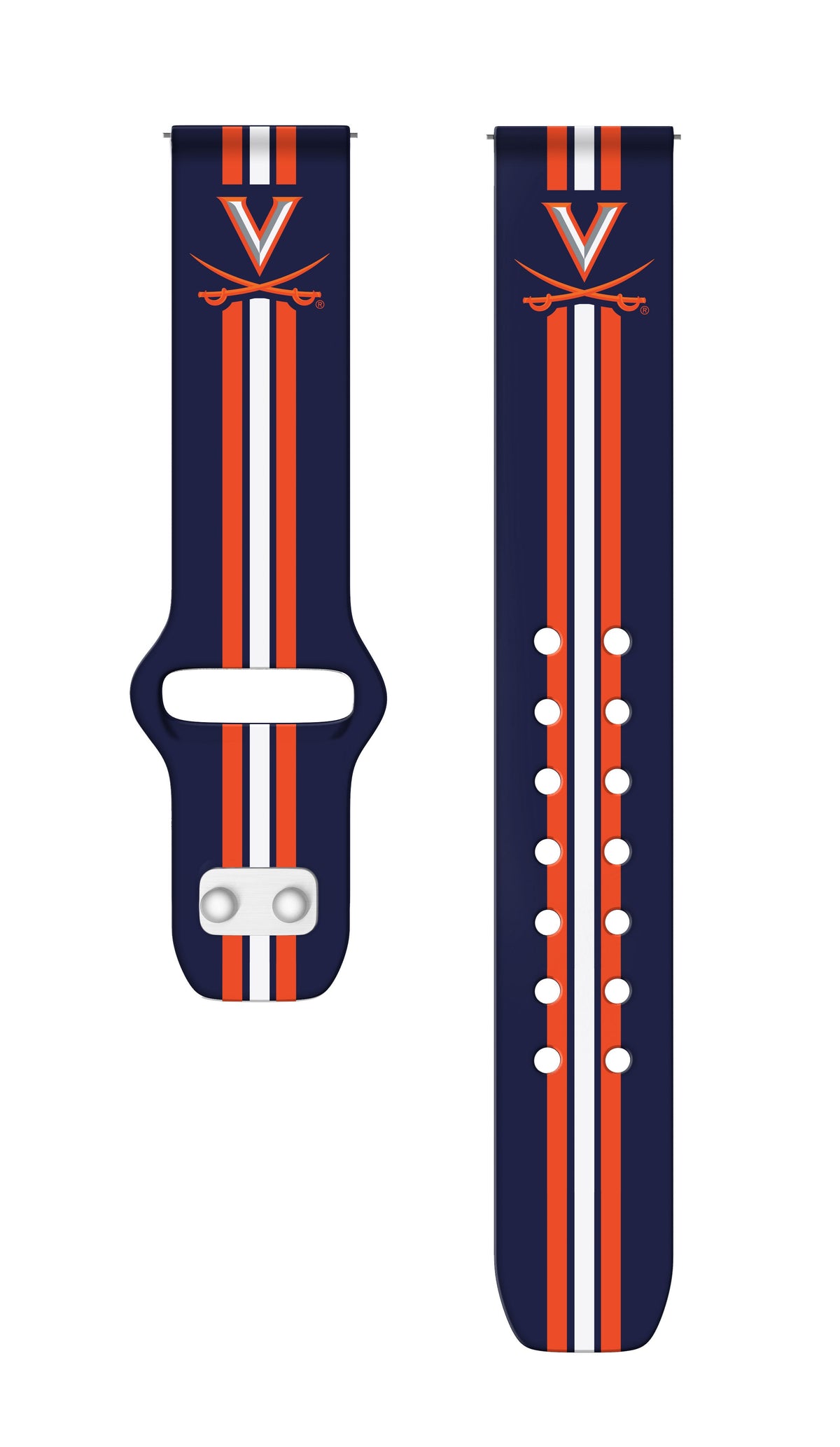 Virginia Cavaliers HD Watchband for Samsung, Garmin, Fossil, and More for Samsung, Garmin, Fossil, and More