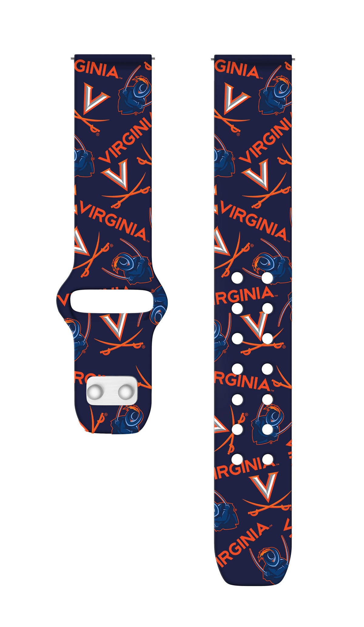 Virginia Cavaliers HD Watchband for Samsung, Garmin, Fossil, and More for Samsung, Garmin, Fossil, and More