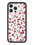 Red Roses iPhone Case - Arleathercraft iPhone 16 Pro Max