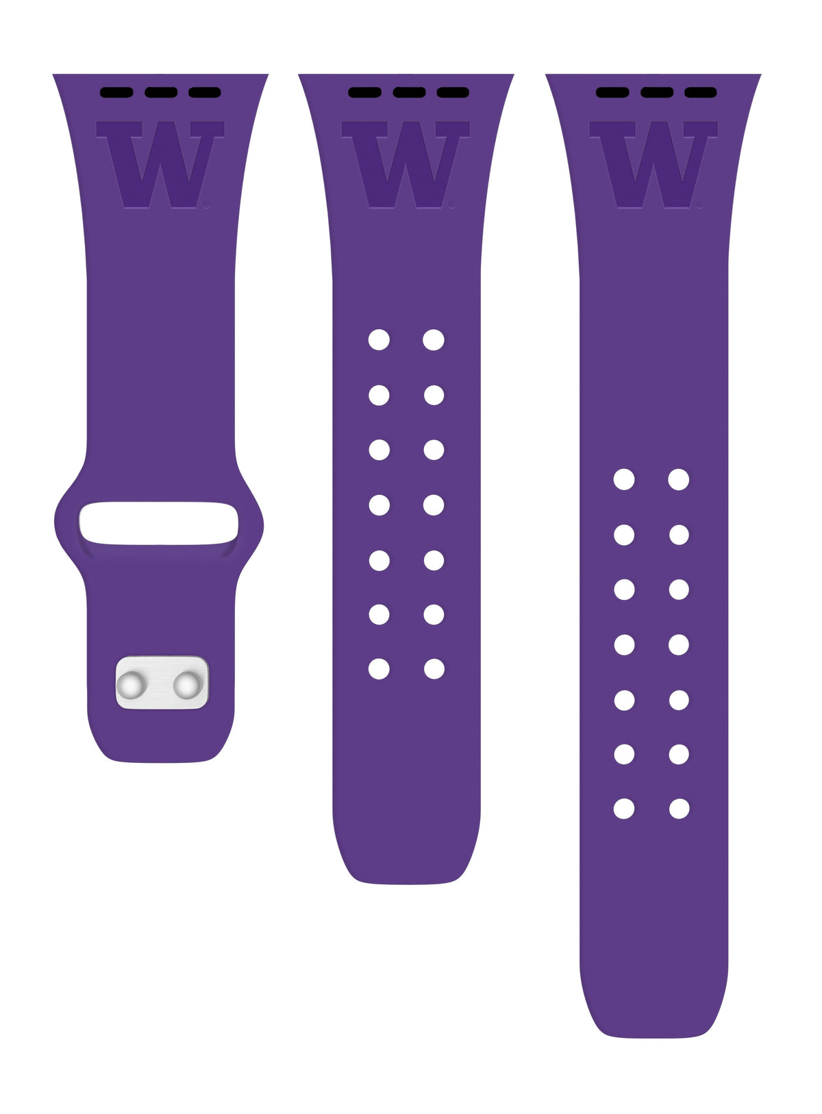 Washington Huskies Engraved Apple Watch Band