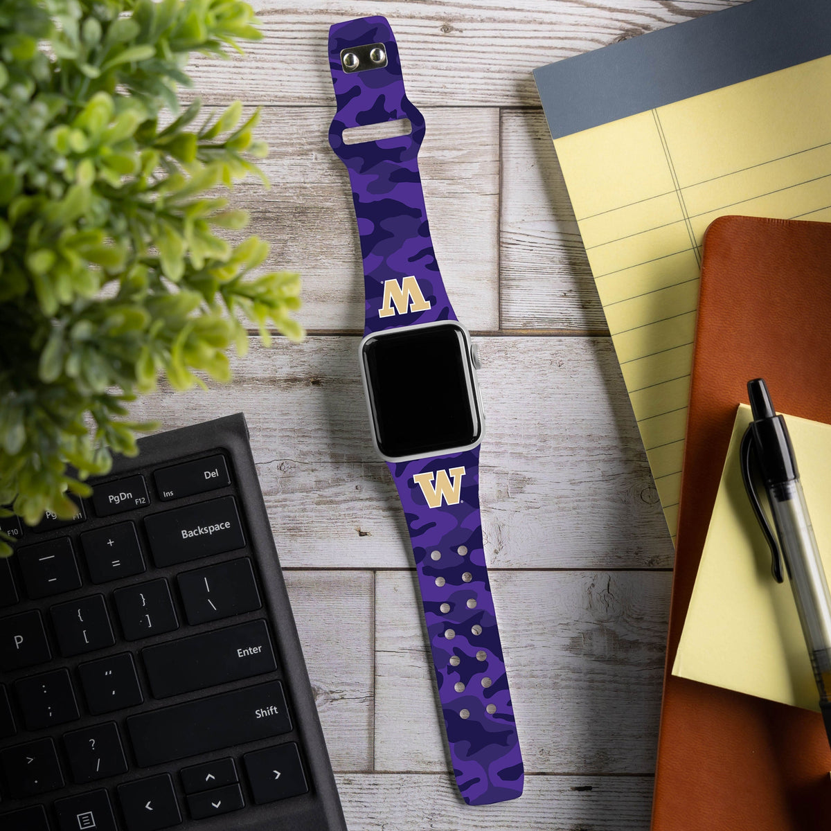 Washington Huskies HD Apple Watch Band