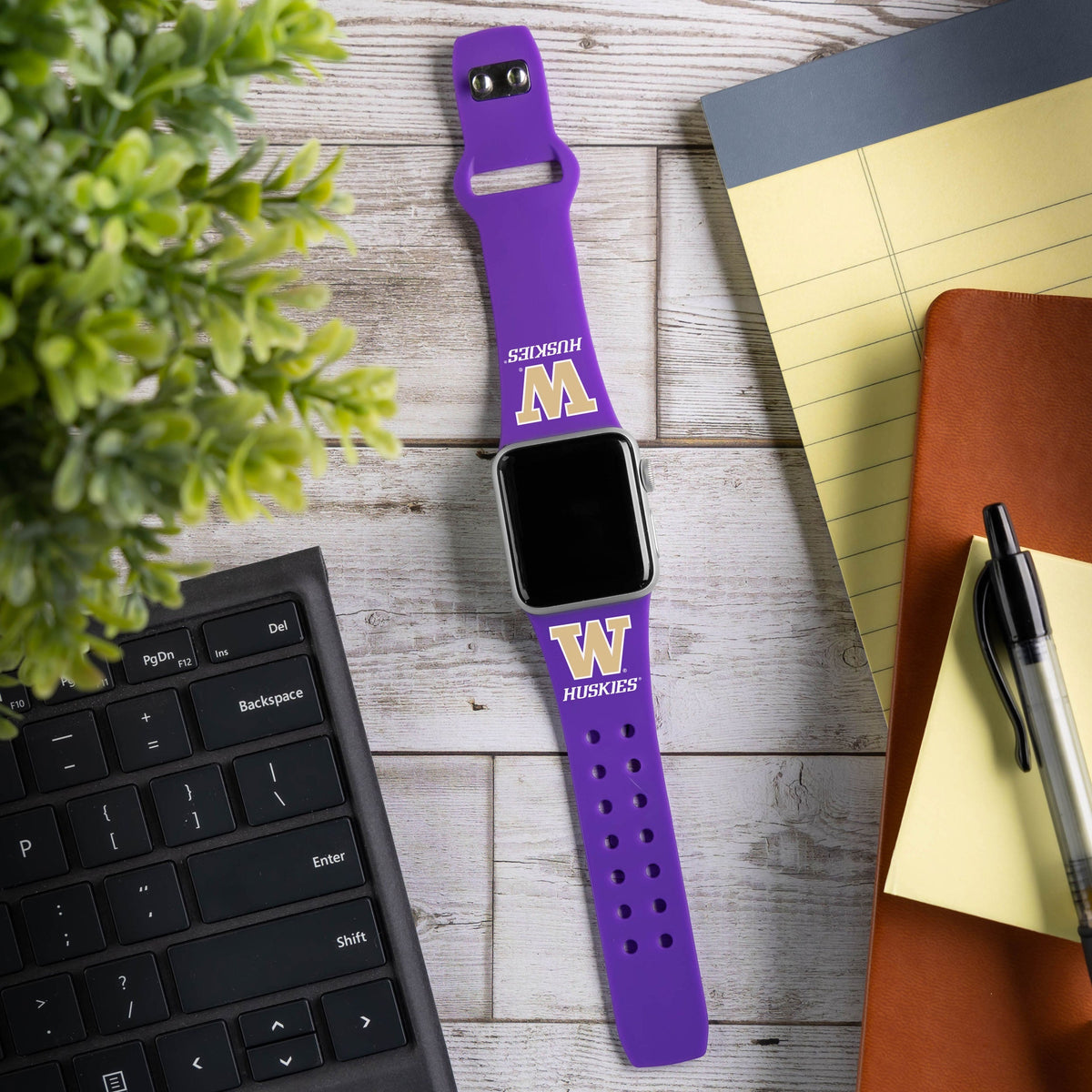 Washington Huskies HD Apple Watch Band