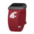 Washington State Cougars Apple Watch Band - Arleathercraft 38/40/41mm(42mm Series 10)