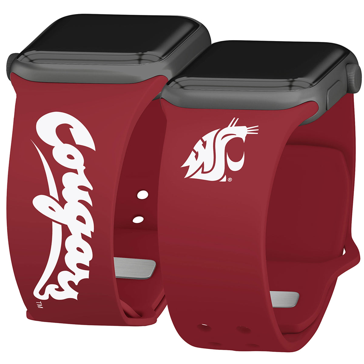Washington State Cougars HD Apple Watch Band