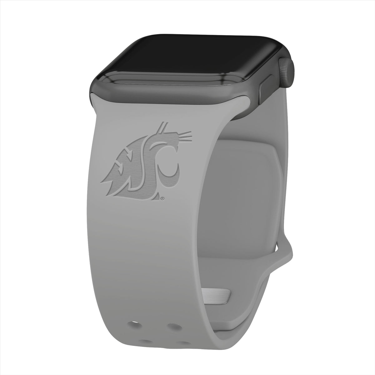 Washington State Cougars Engraved Apple Watch Band