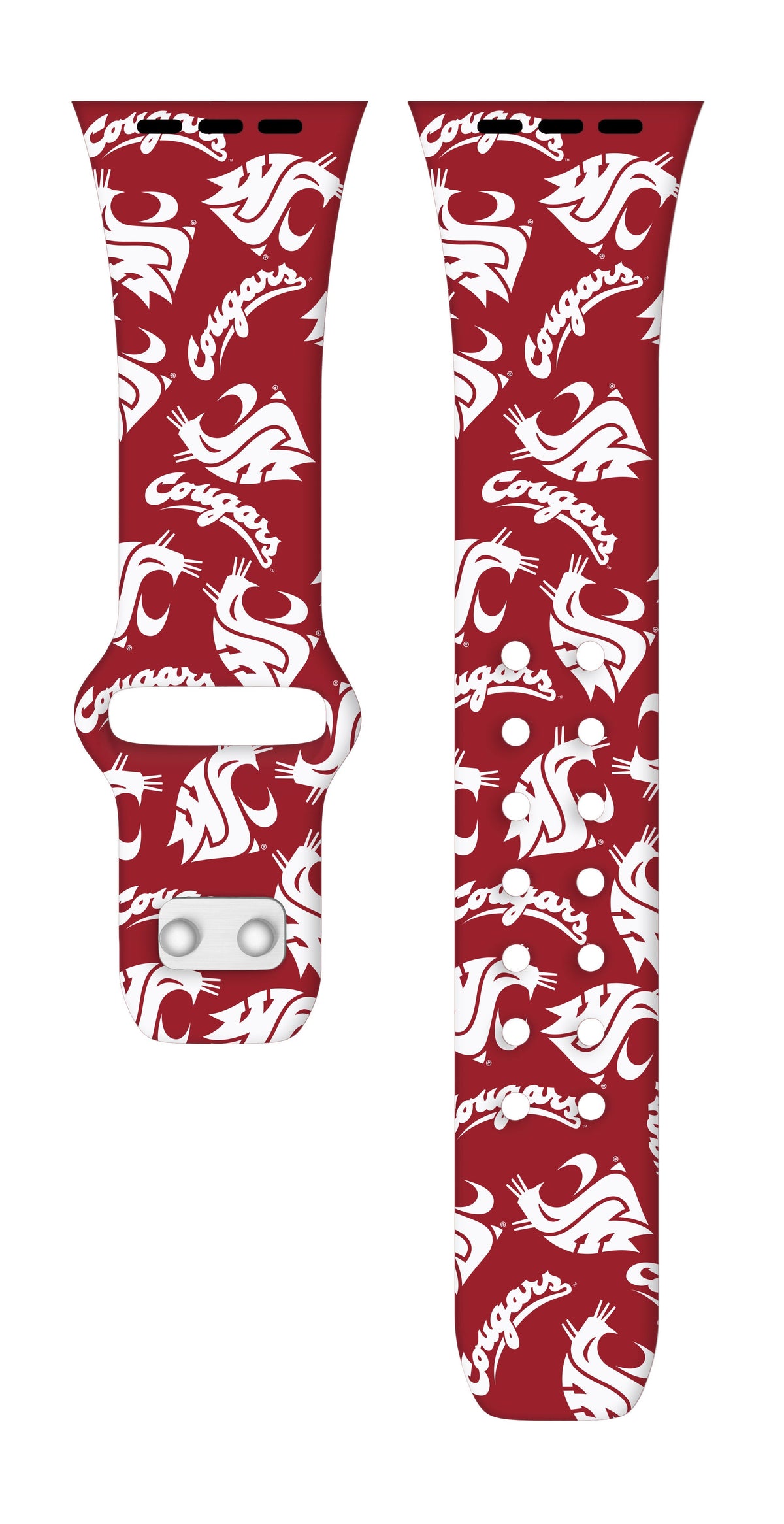 Washington State Cougars HD Apple Watch Band