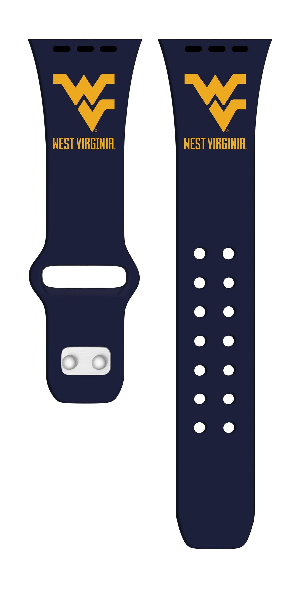 West Virginia Mountaineers HD Apple Watch Band