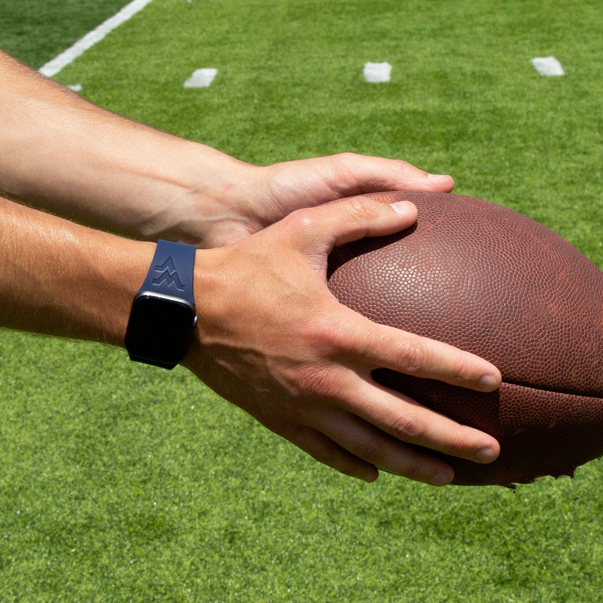 West Virginia Mountaineers Engraved Apple Watch Band