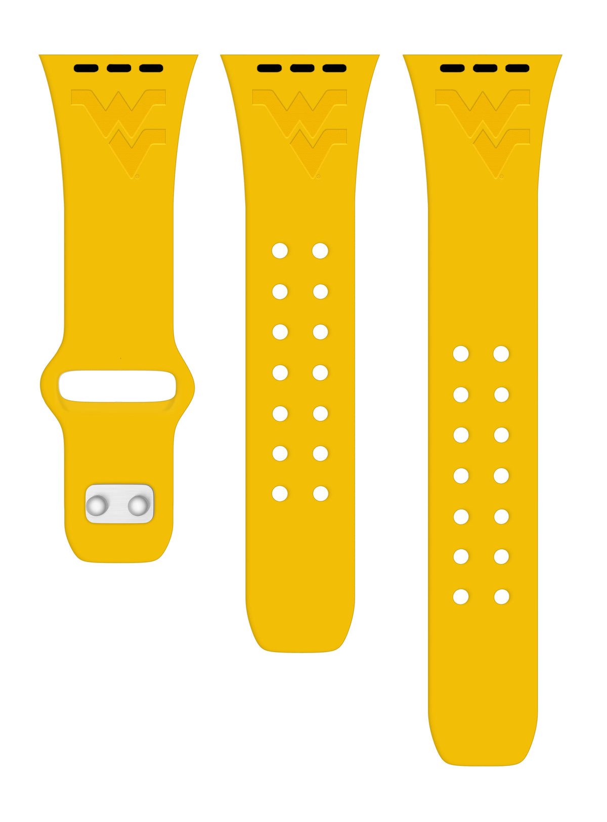 West Virginia Mountaineers Engraved Apple Watch Band