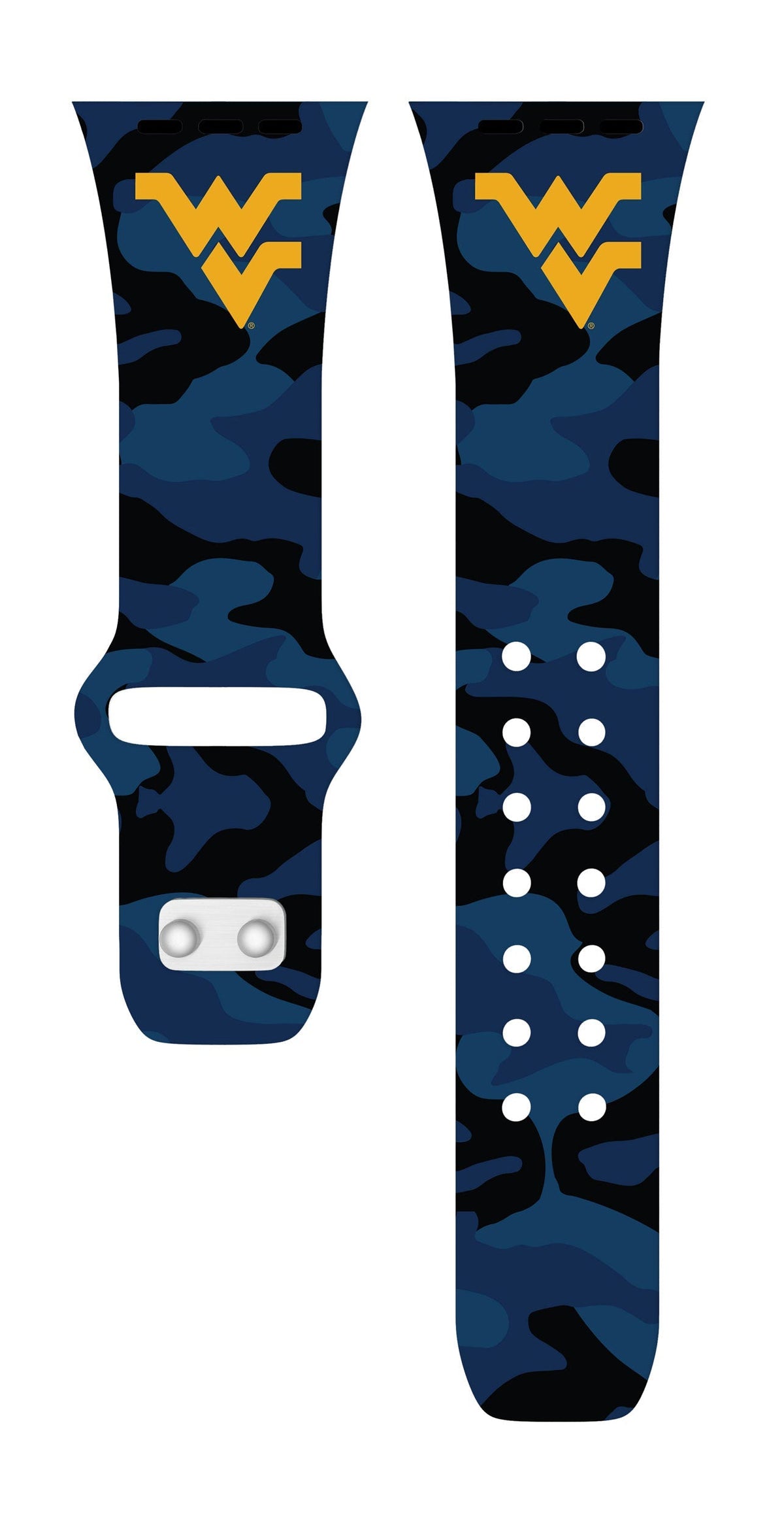 West Virginia Mountaineers HD Apple Watch Band