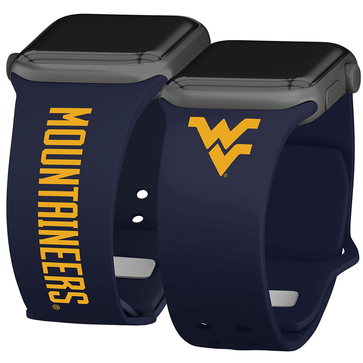 West Virginia Mountaineers HD Apple Watch Band