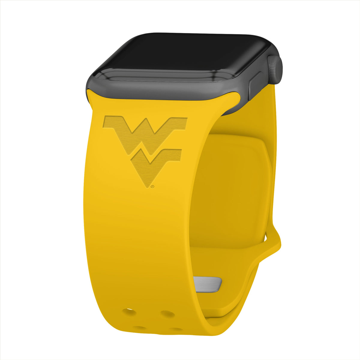 West Virginia Mountaineers Engraved Apple Watch Band