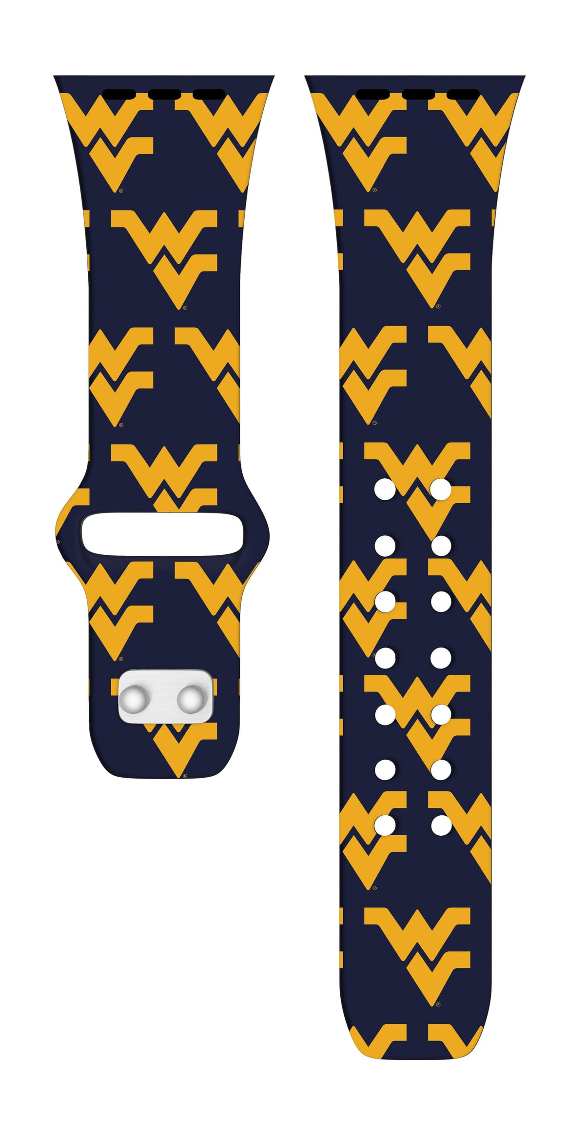 West Virginia Mountaineers HD Apple Watch Band