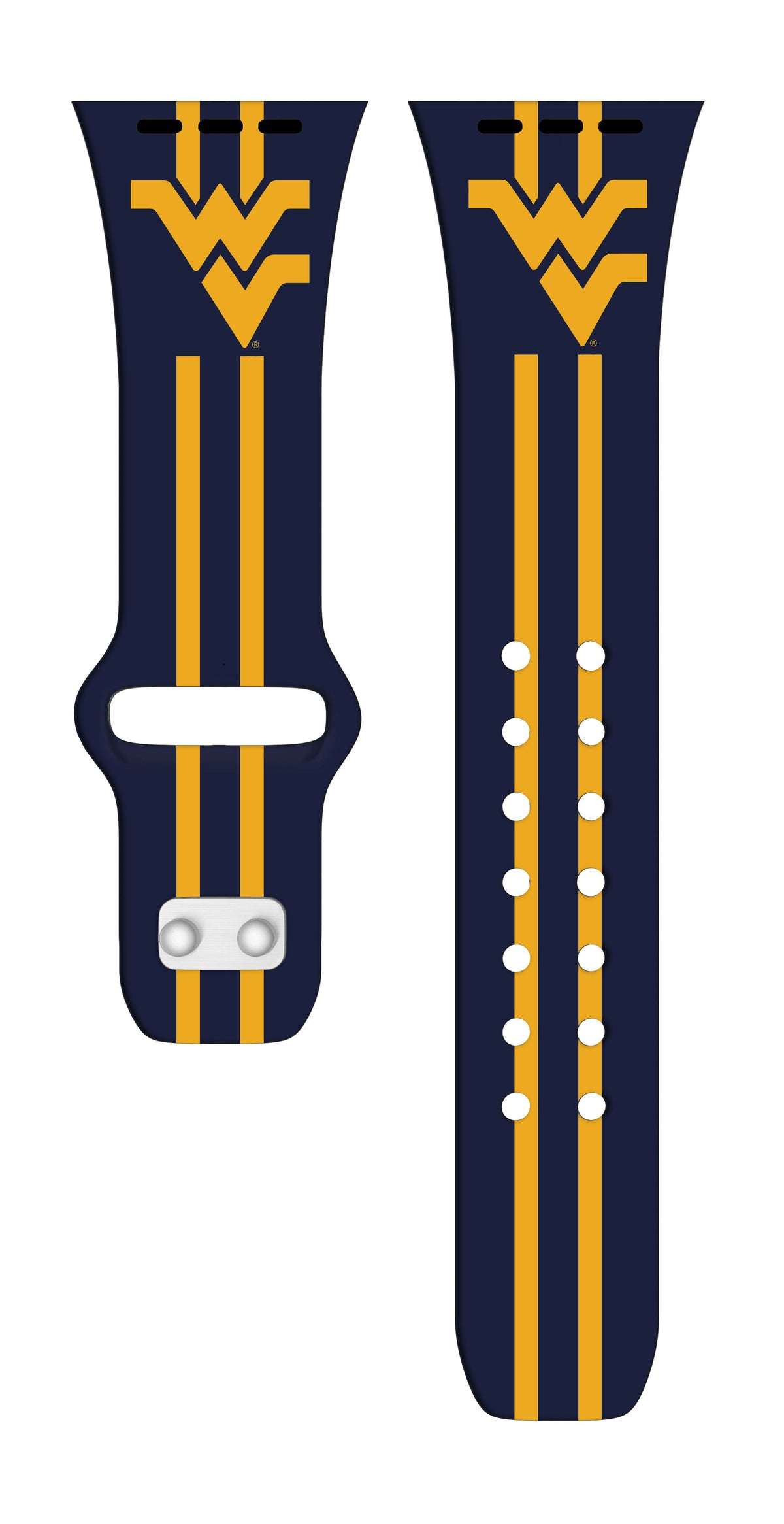 West Virginia Mountaineers HD Apple Watch Band