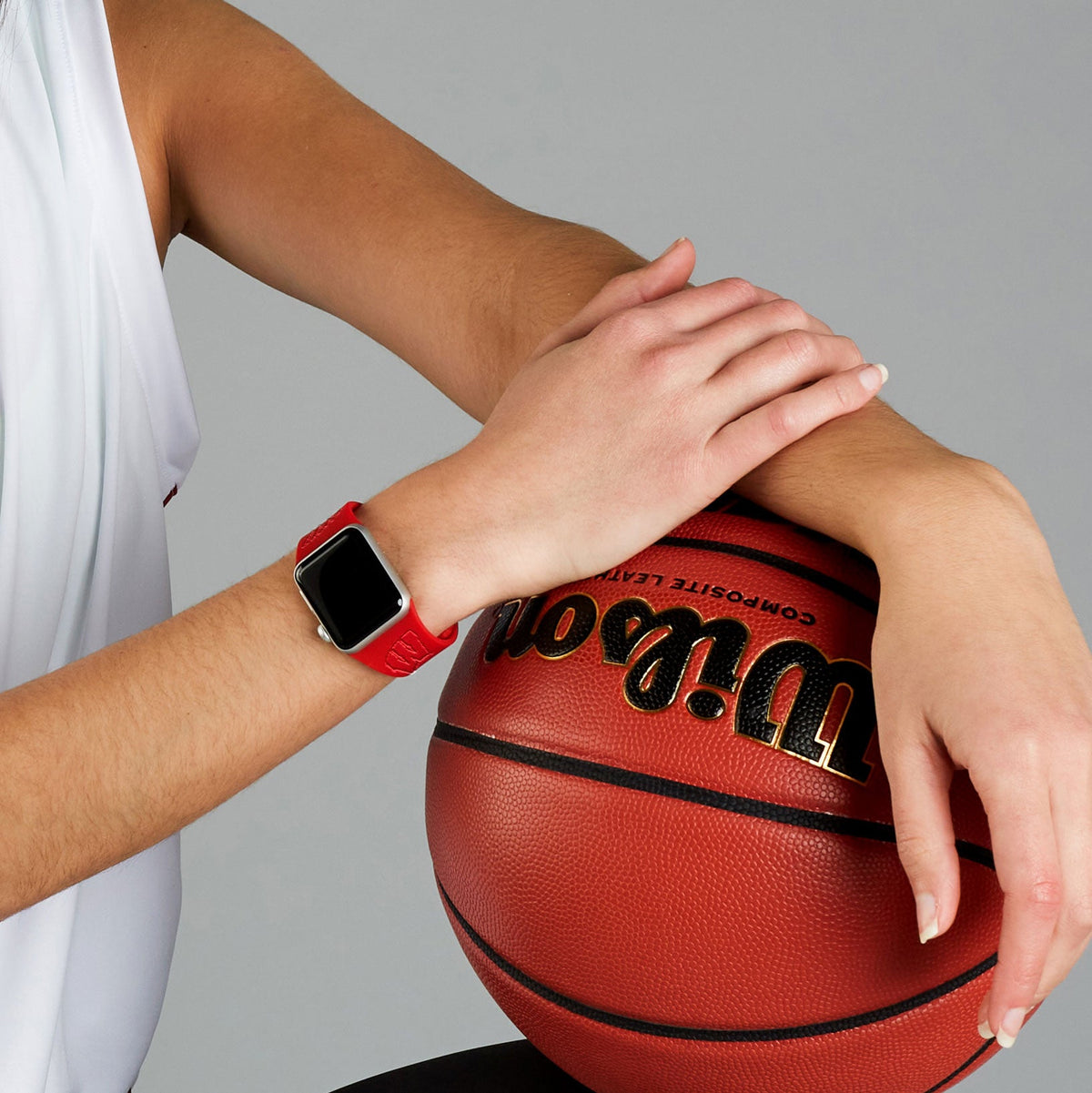 Wisconsin Badgers Engraved Apple Watch Band