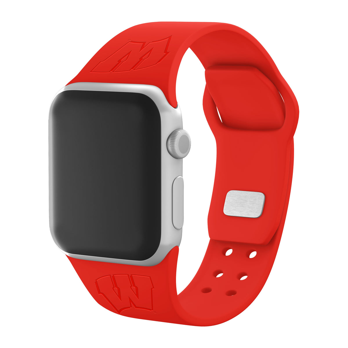 Wisconsin Badgers Engraved Apple Watch Band