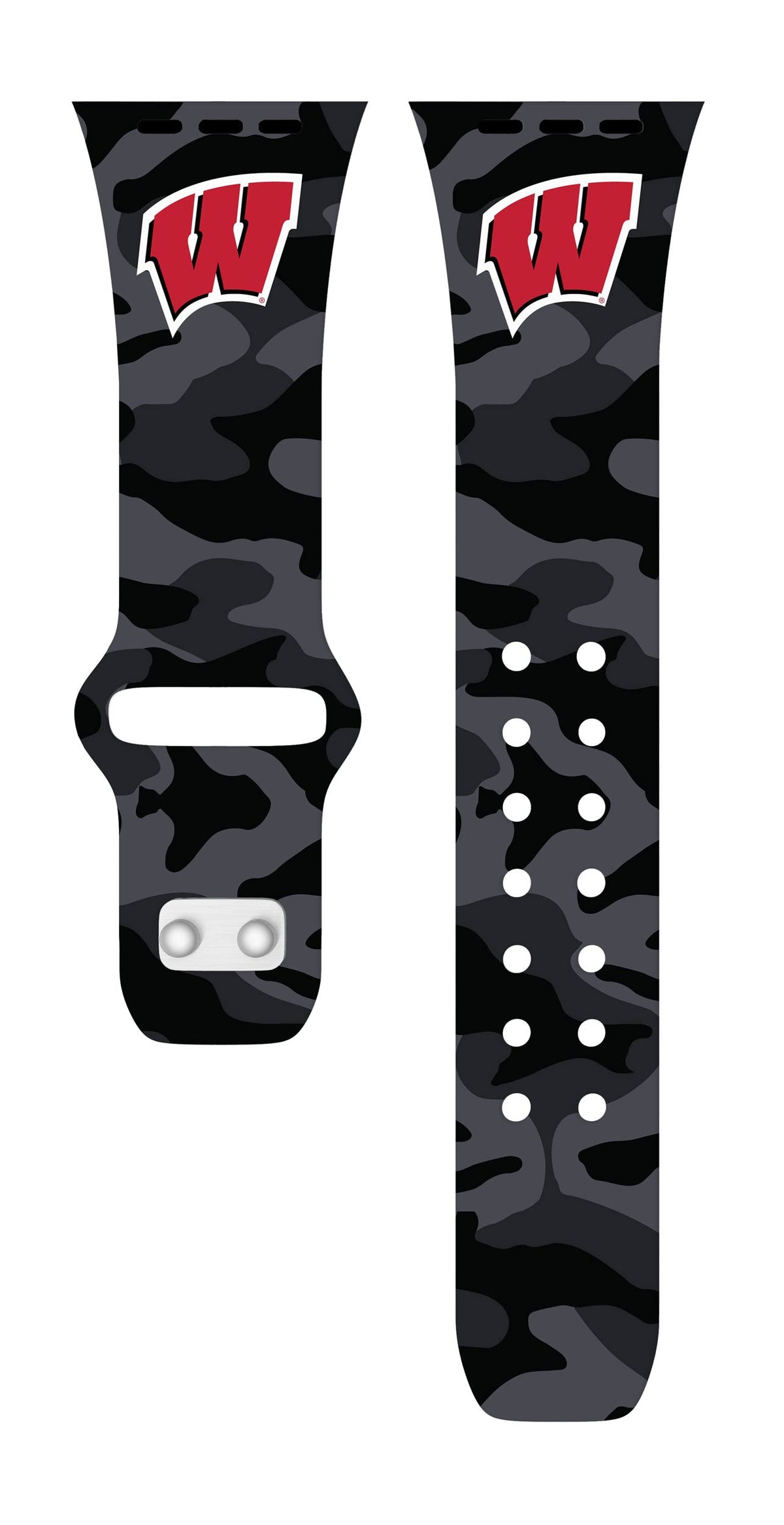 Wisconsin Badgers HD Apple Watch Band