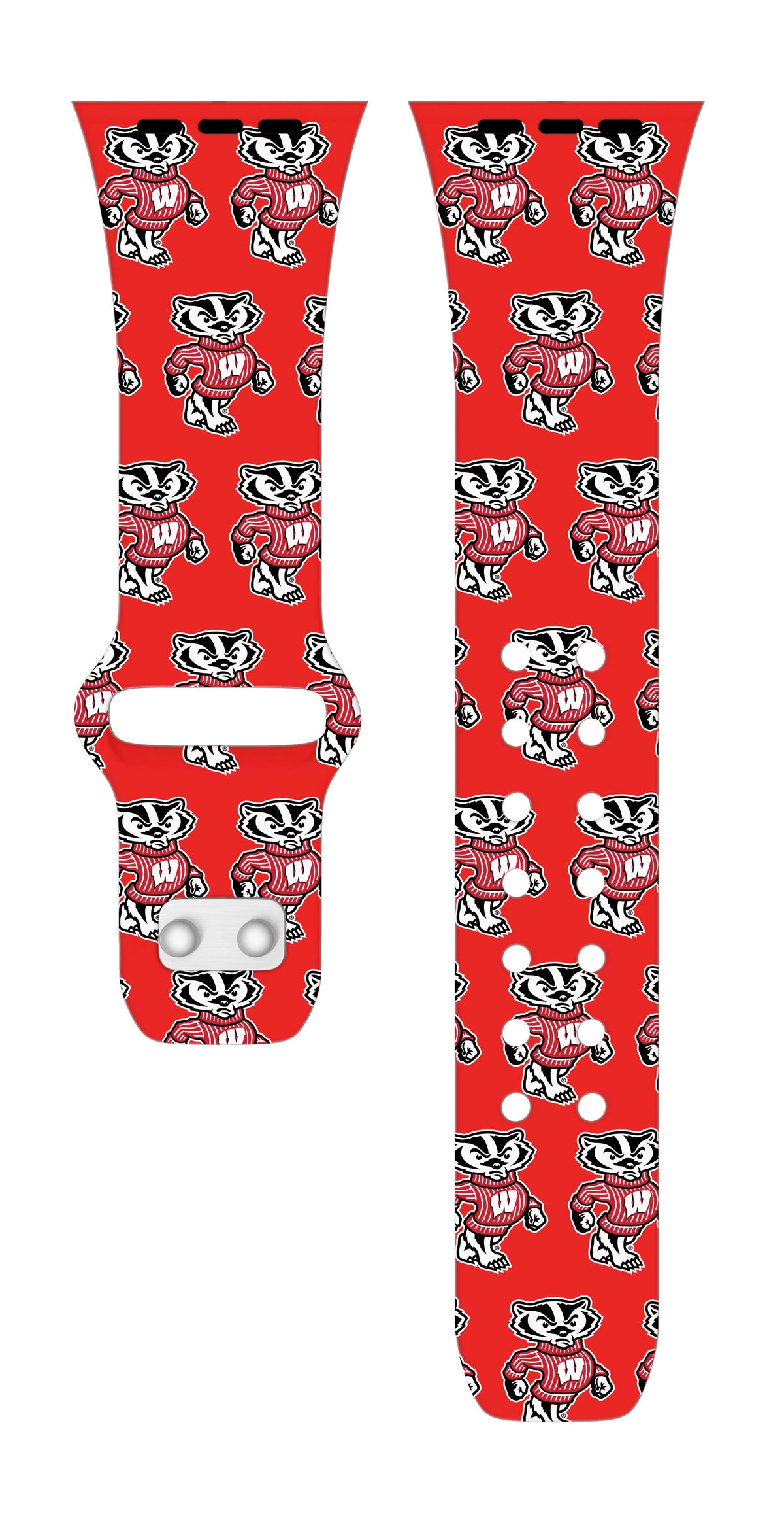 Wisconsin Badgers HD Apple Watch Band