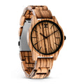 Zebby Zebrawood Watch | Sustainable Gift