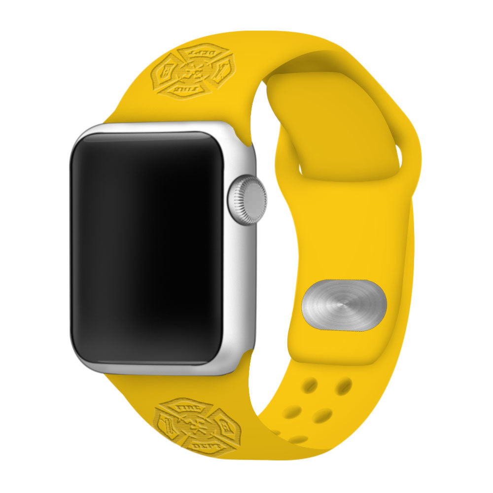 Firefighter First Responder Engraved  Apple Watch Band