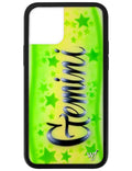 Gemini Airbrush iPhone Case - Arleathercraft iPhone 12/12 Pro