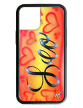 Leo Airbrush iPhone Case - Arleathercraft iPhone 12 mini