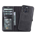 Magic iPhone 13 Detachable Leather Wallet Case