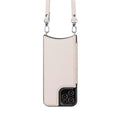 Saff iPhone 12 Pro Max Leather Case with Shoulder Strap