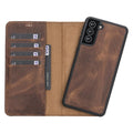 Magic Samsung Galaxy S21 FE (Fan Edition) Leather Detachable Wallet Case